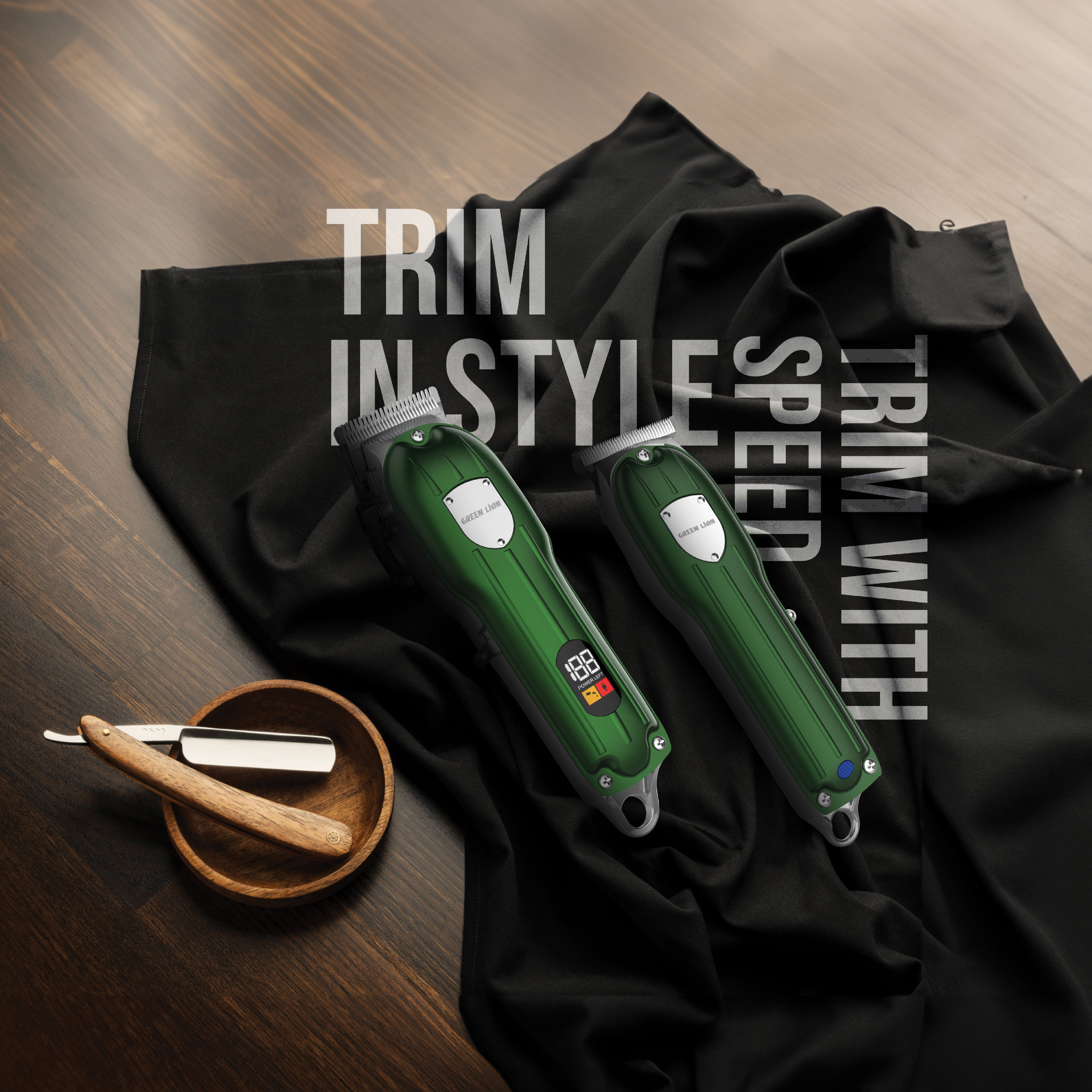 Lion Razor One Blade Order Green Lion 2 in 1 Professional Hair Trimmer - Dark Green Now ...