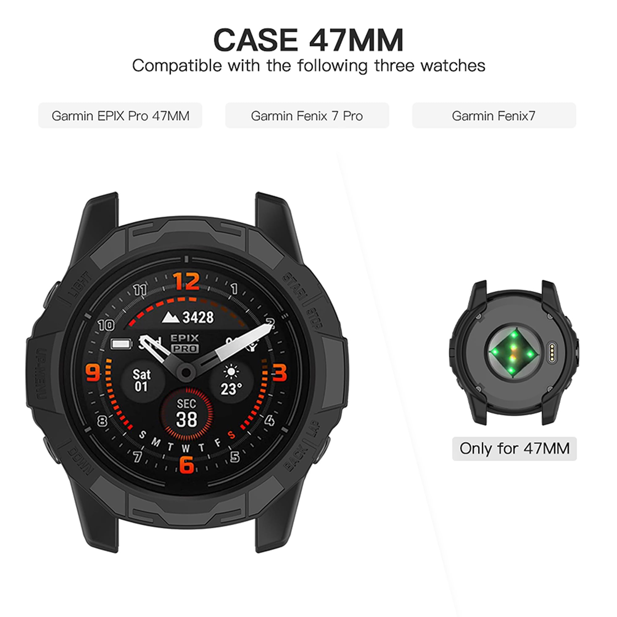 Watch TamaÃ±o Pantalla Garmin Fenix Wrist Garmin 245 Music Blanco