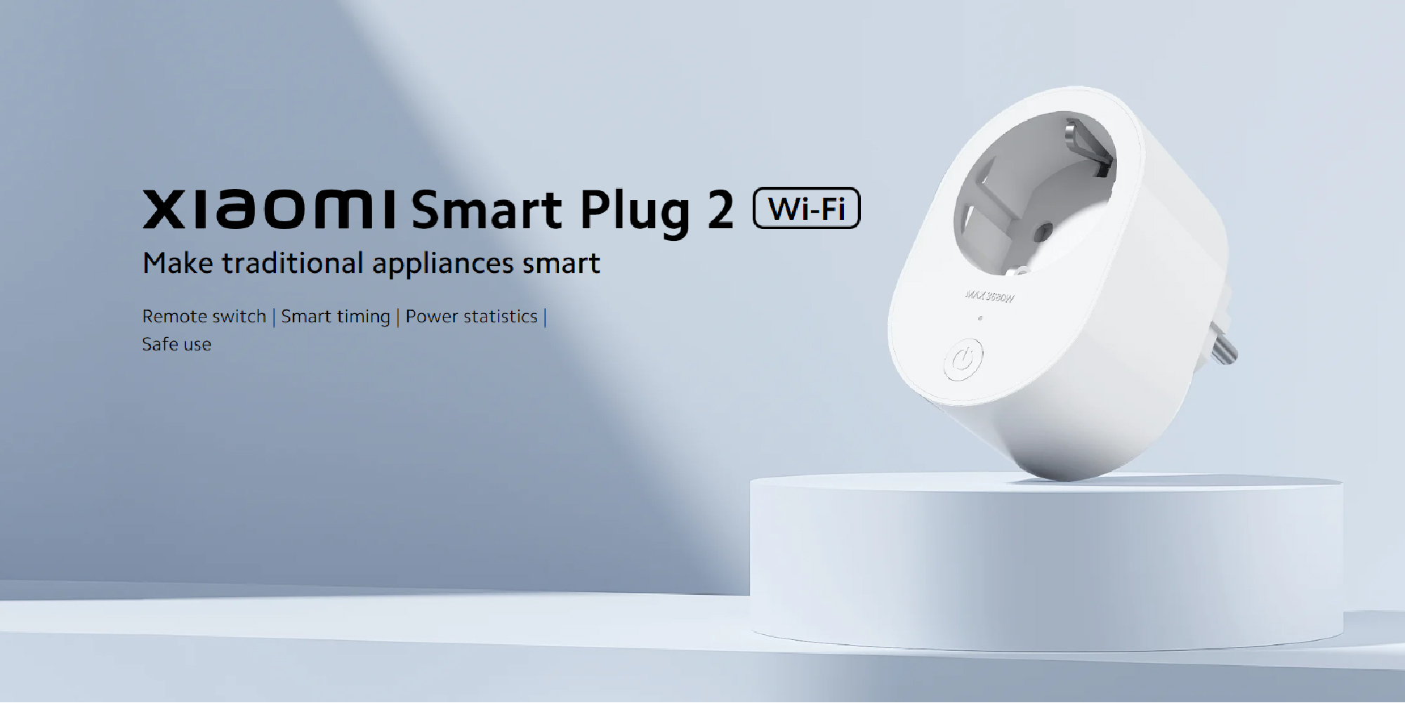 Xiaomi Smart Plug 2 Smart Plug 3680W WiFi Smart Plug - Controllo