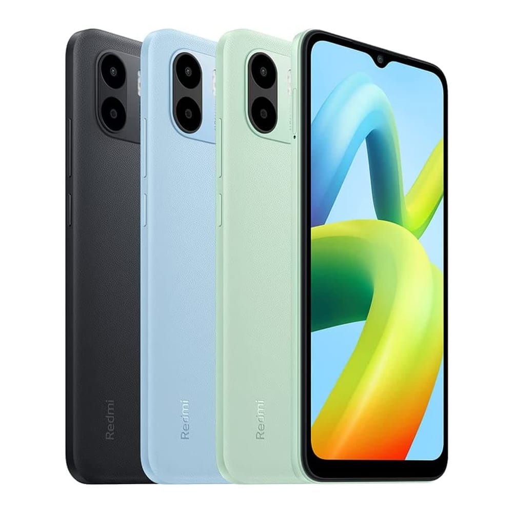 اطلب ريدمي A1 بلس باللون الازرق الفاتح ببطارية 5000 مللي امبير من شاومي  Xiaomi Redmi A1+ Smartphone 6.52 Display 2GB RAM 32GB Storage 8MP AI Dual  Camera Rear Fingerprint Sensor Huge 5000mAh