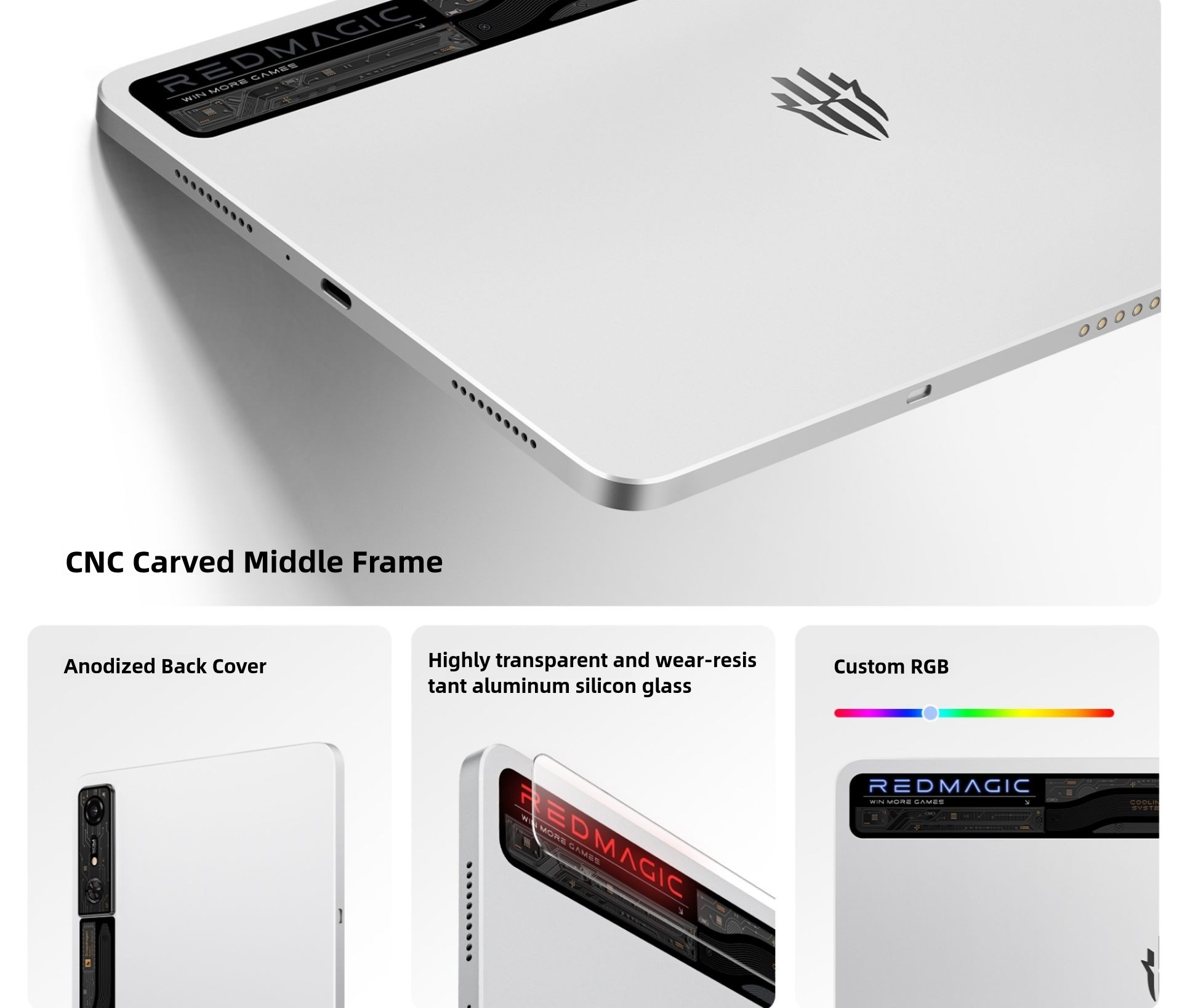 REDMAGIC Nova 16GB+512GB 10.9インチ 144Hz Nubia Red Magic