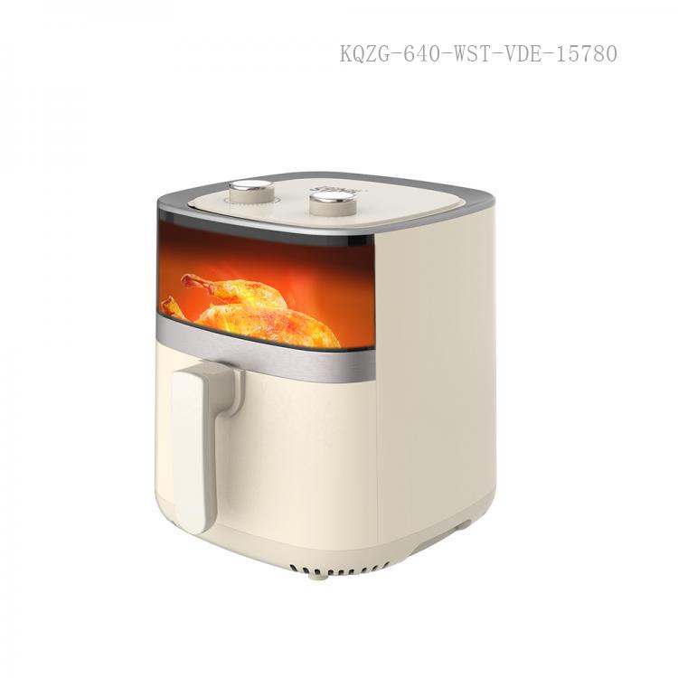Winning Star 5.5L 1500W Air Fryer with Visible Window and Adjustable Temperature Control - View 5