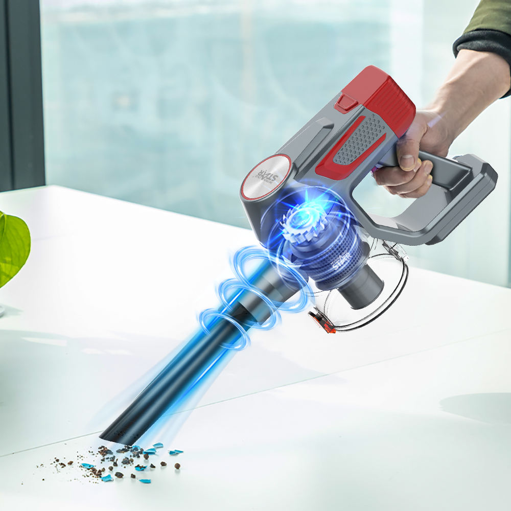 Winning Star Wireless Vacuum Cleaner with 12KPA Suction, Cordless Design, 2200 mAh Battery - View 4