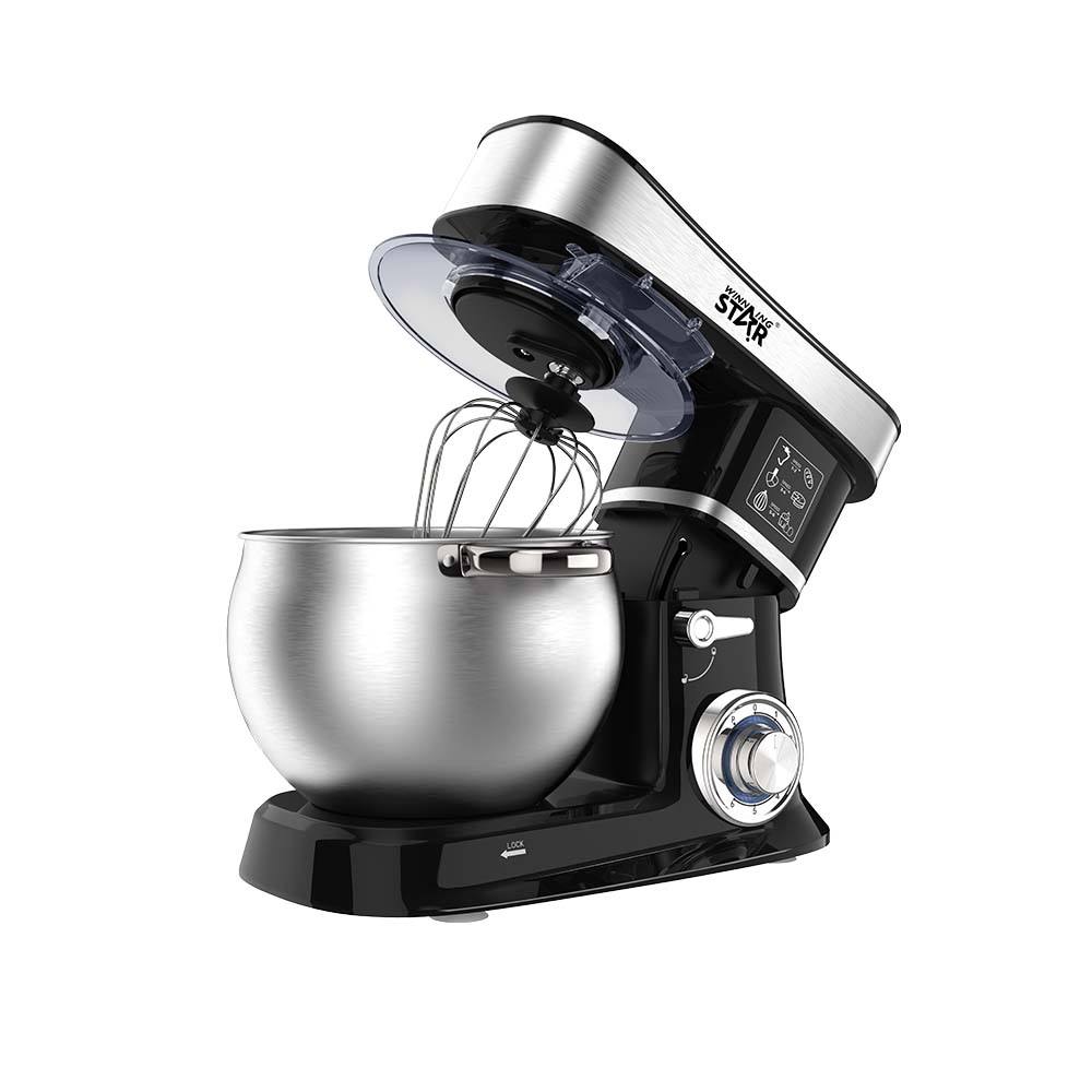 Winning Star 6 Speed 6L Stainless Steel Stand Mixer 1200W with LED Indicator