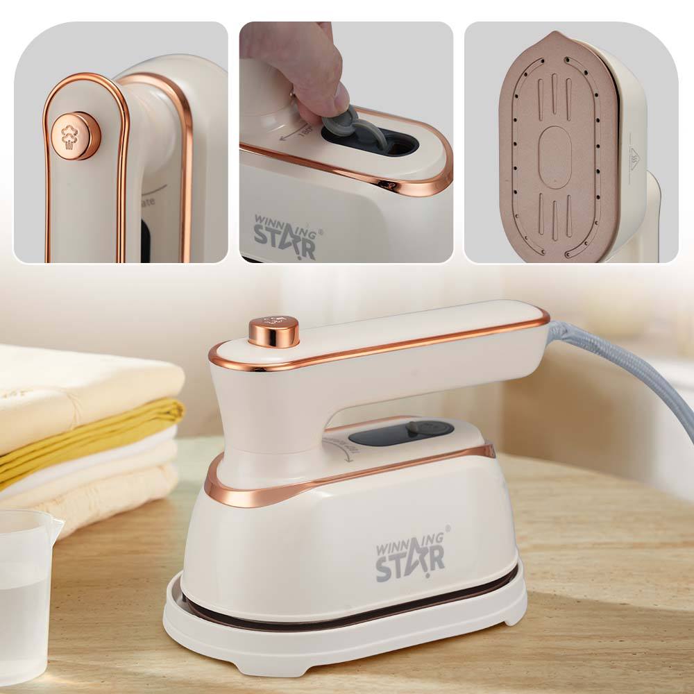 Winning Star 1000W PTC Heating Flat Press Travel Iron for Clothes - View 2