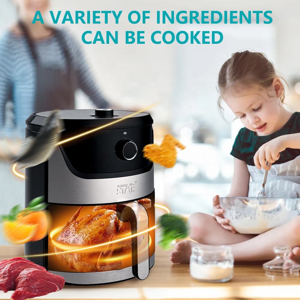 Winning Star 7L Star Air Fryer with Oil-Free Cooking and 1800W Power - View 4