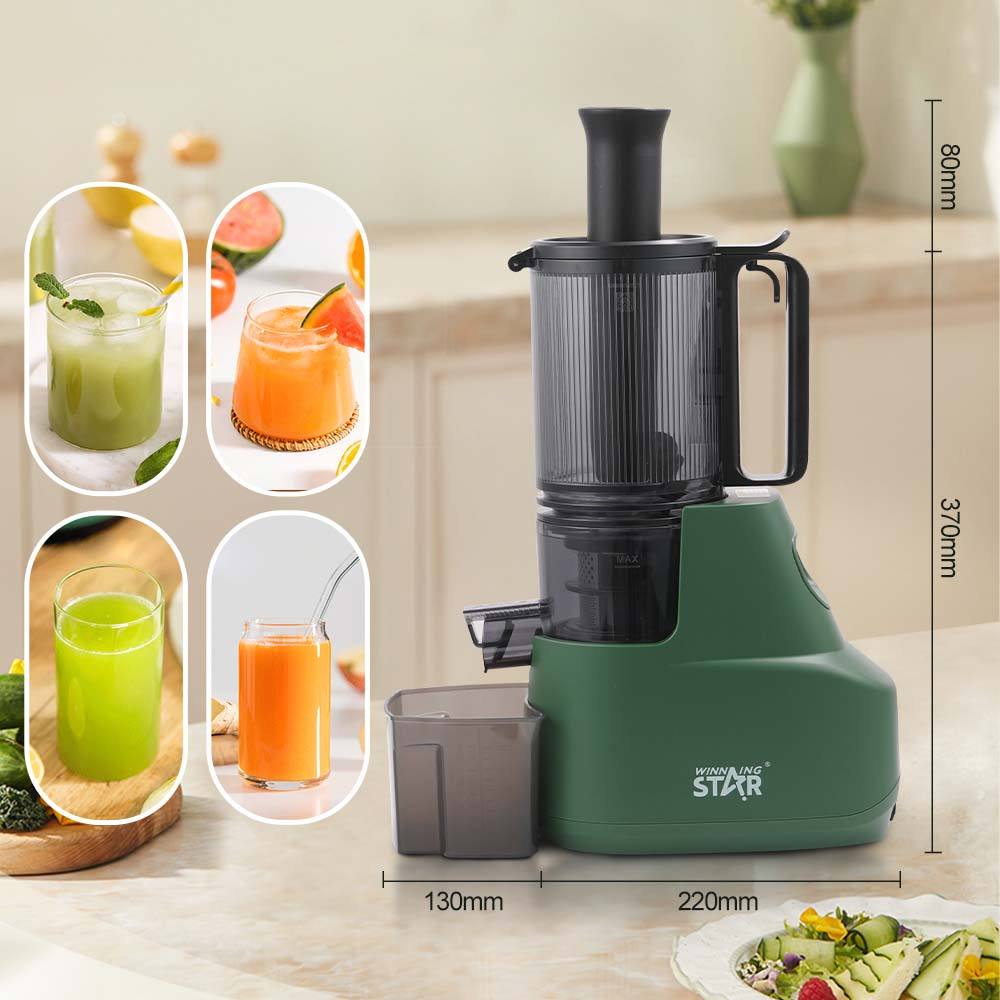 Winning Star Juice Extractor 300ml 200W Pure Copper Motor Durable Stainless Steel - View 2