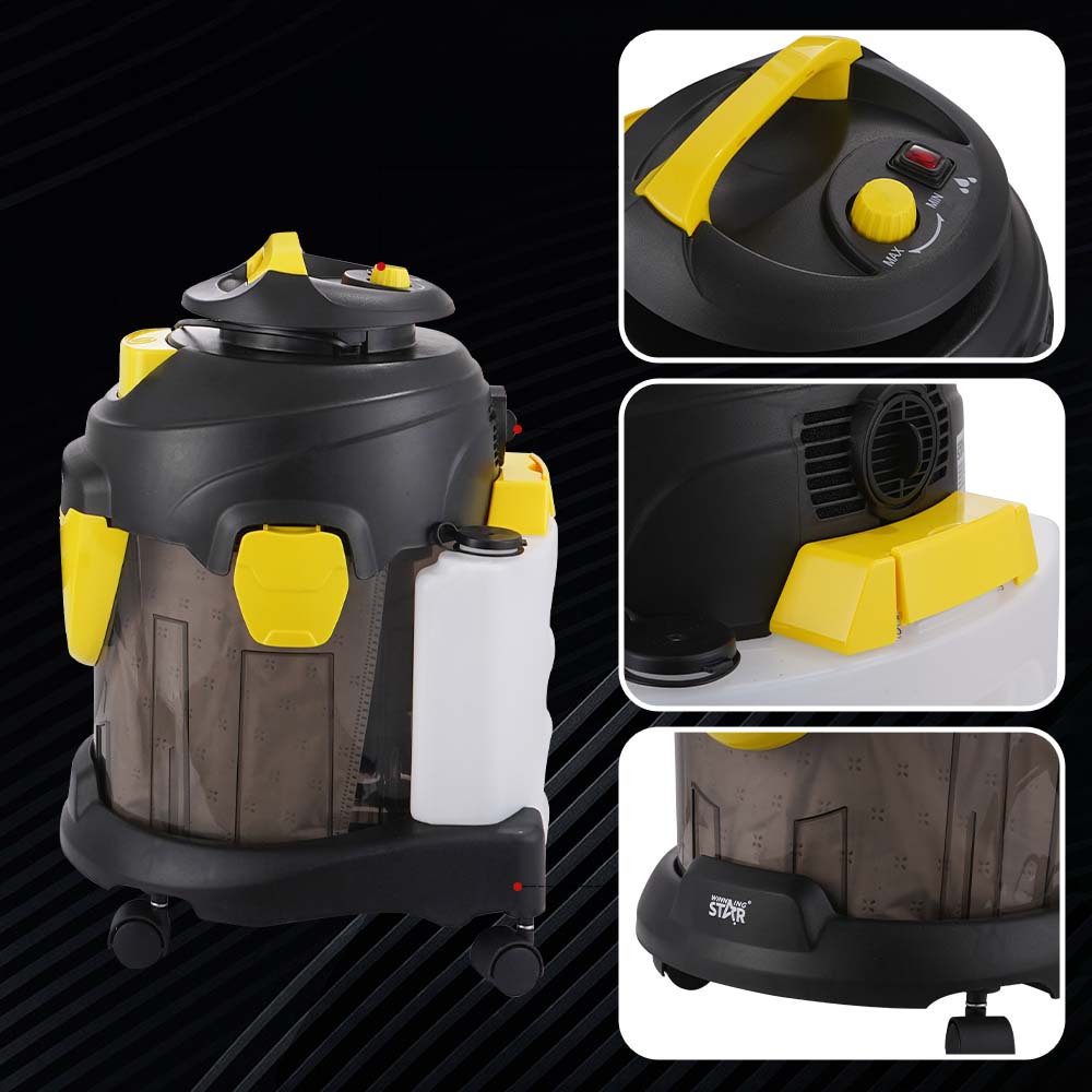 Winning Star Vacuum Cleaner 1400W Wet and Dry 15L with HEPA-F10 Filter - View 4