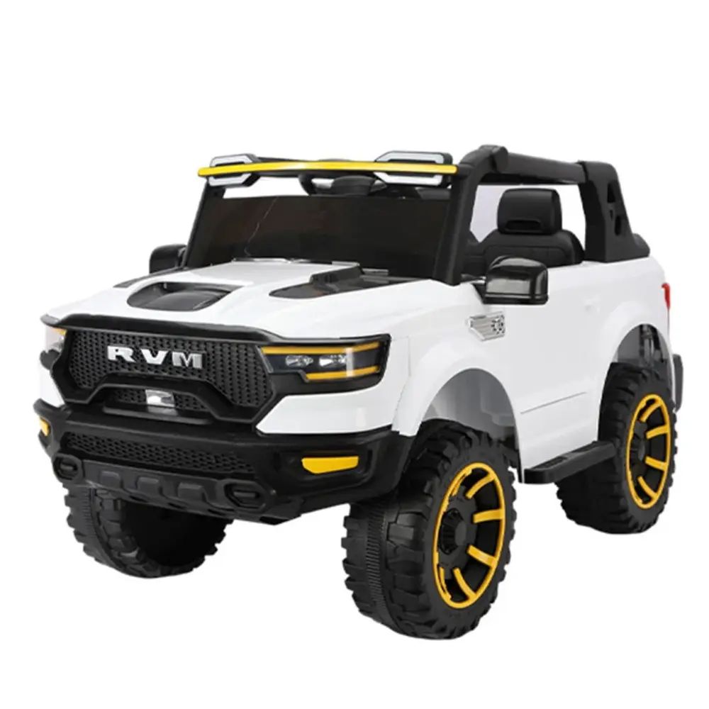 Myts RVM Ride-On Electric Toy Truck for Kids - White | Jomla.ae