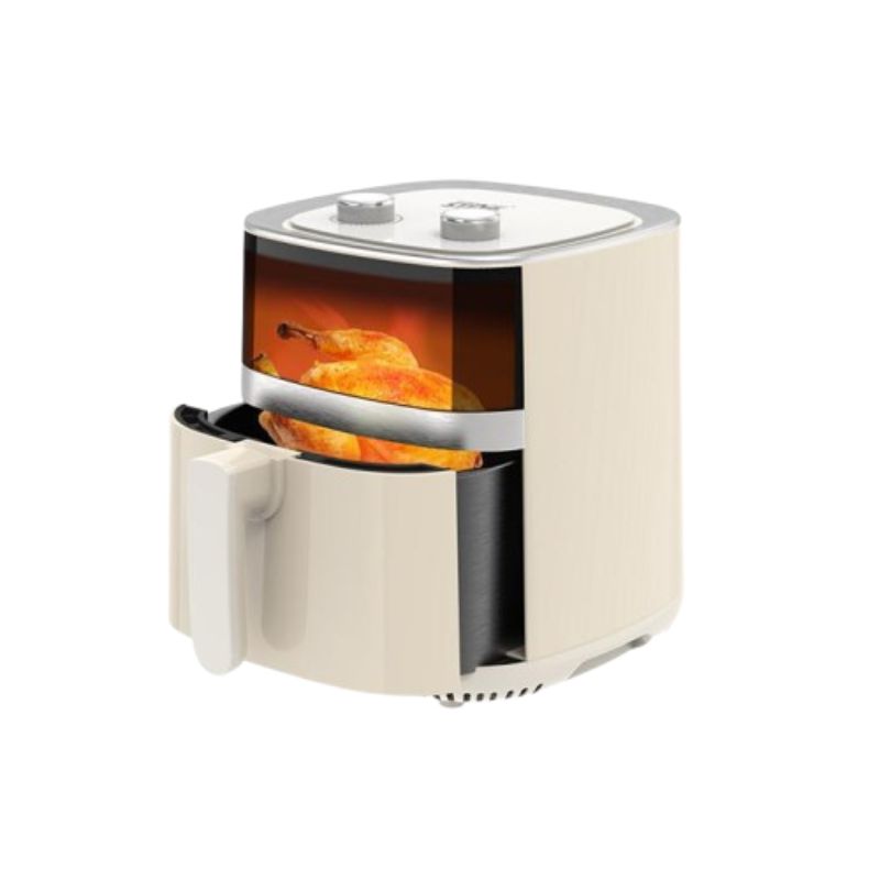 Winning Star 5.5L 1500W Air Fryer with Visible Window and Adjustable Temperature Control
