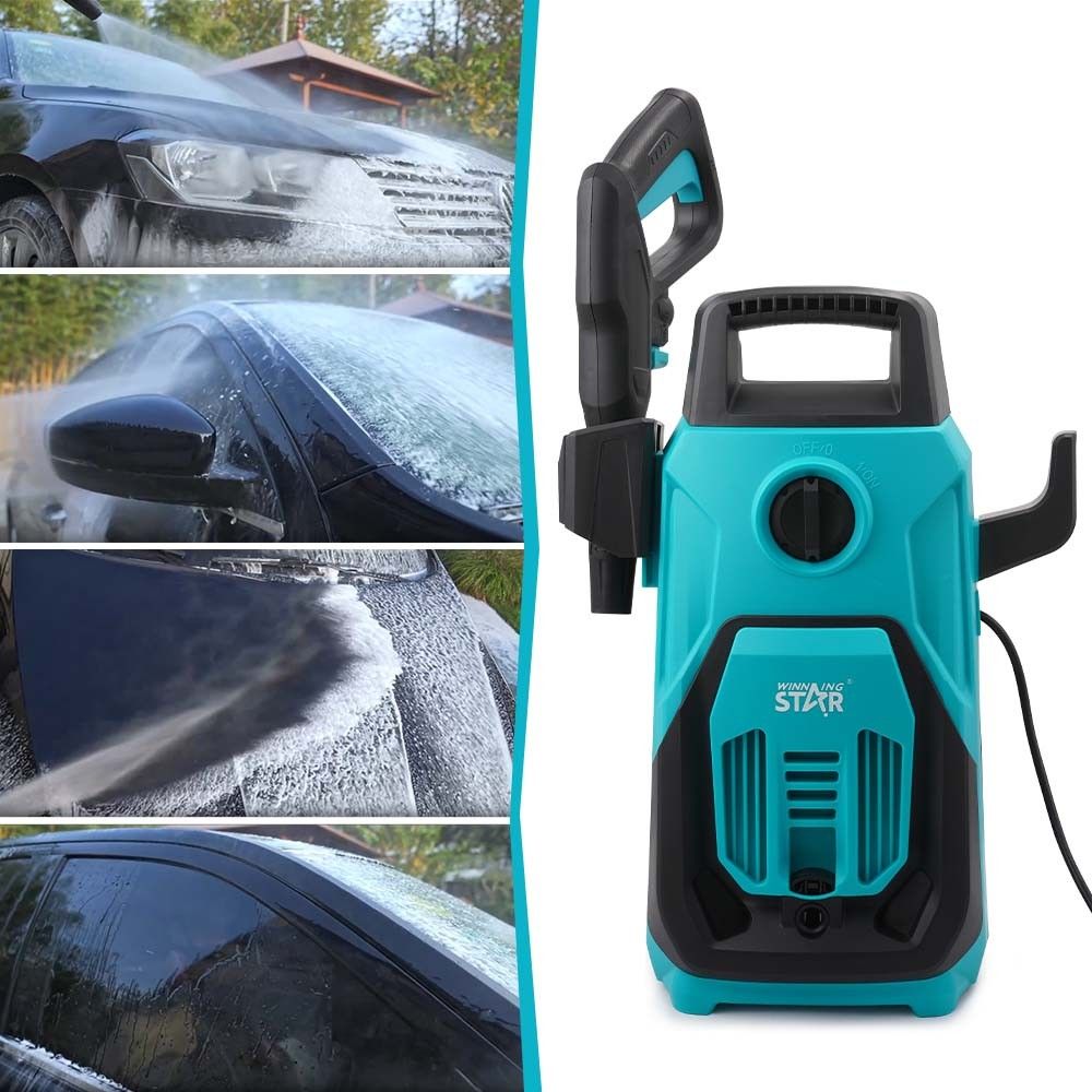 Winning Star Portable High Pressure Car Washer 1200W, 90 Bar, Compact Design - View 2