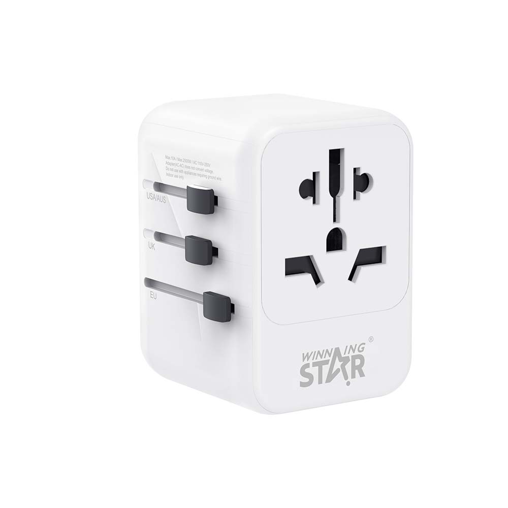 Winning Star Multifunctional Travel Socket 2500W (Used) - View 1