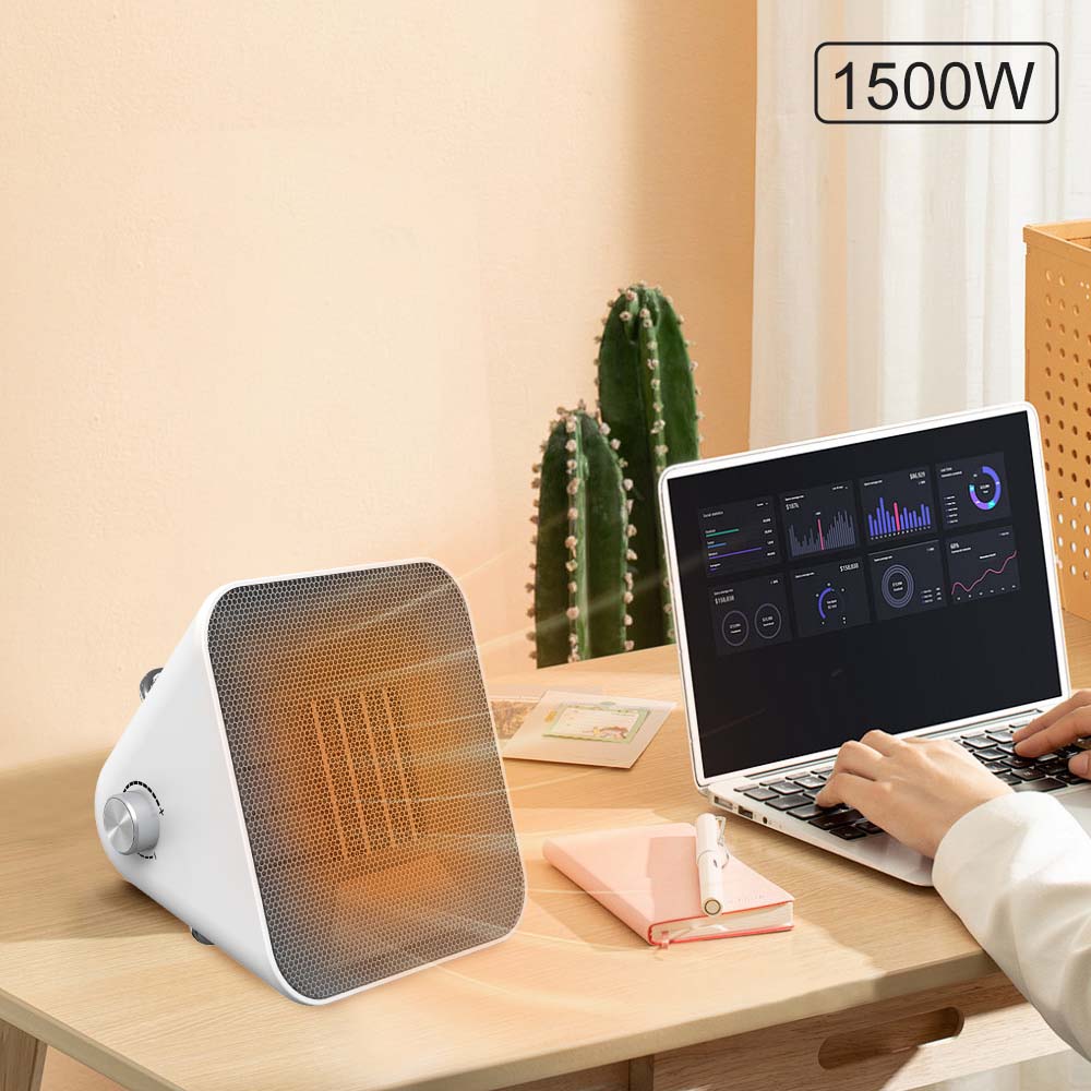 Winning Star Electric Mini Desk Heater 1500W with Adjustable Temperature and Compact Design - View 5