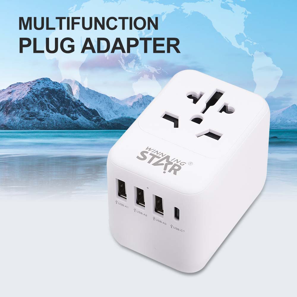 Winning Star Multifunctional Travel Socket 2500W (Used) - View 2