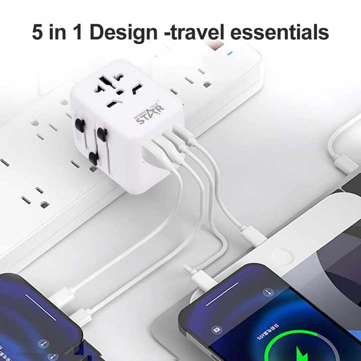 Winning Star Multifunctional Travel Socket 2500W (Used) - View 3